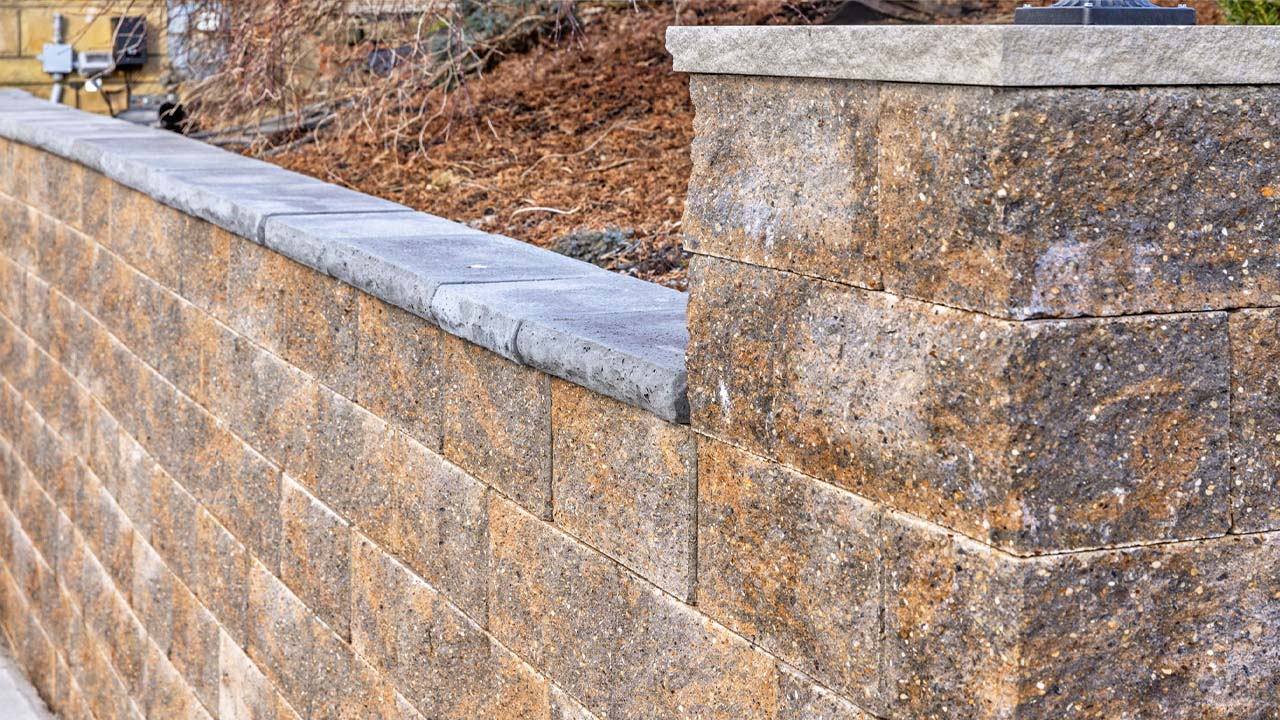 Retaining wall installation Mt Lebanon